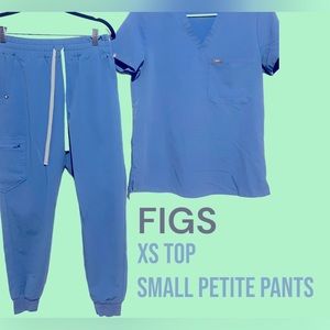 Figs light steel blue set.